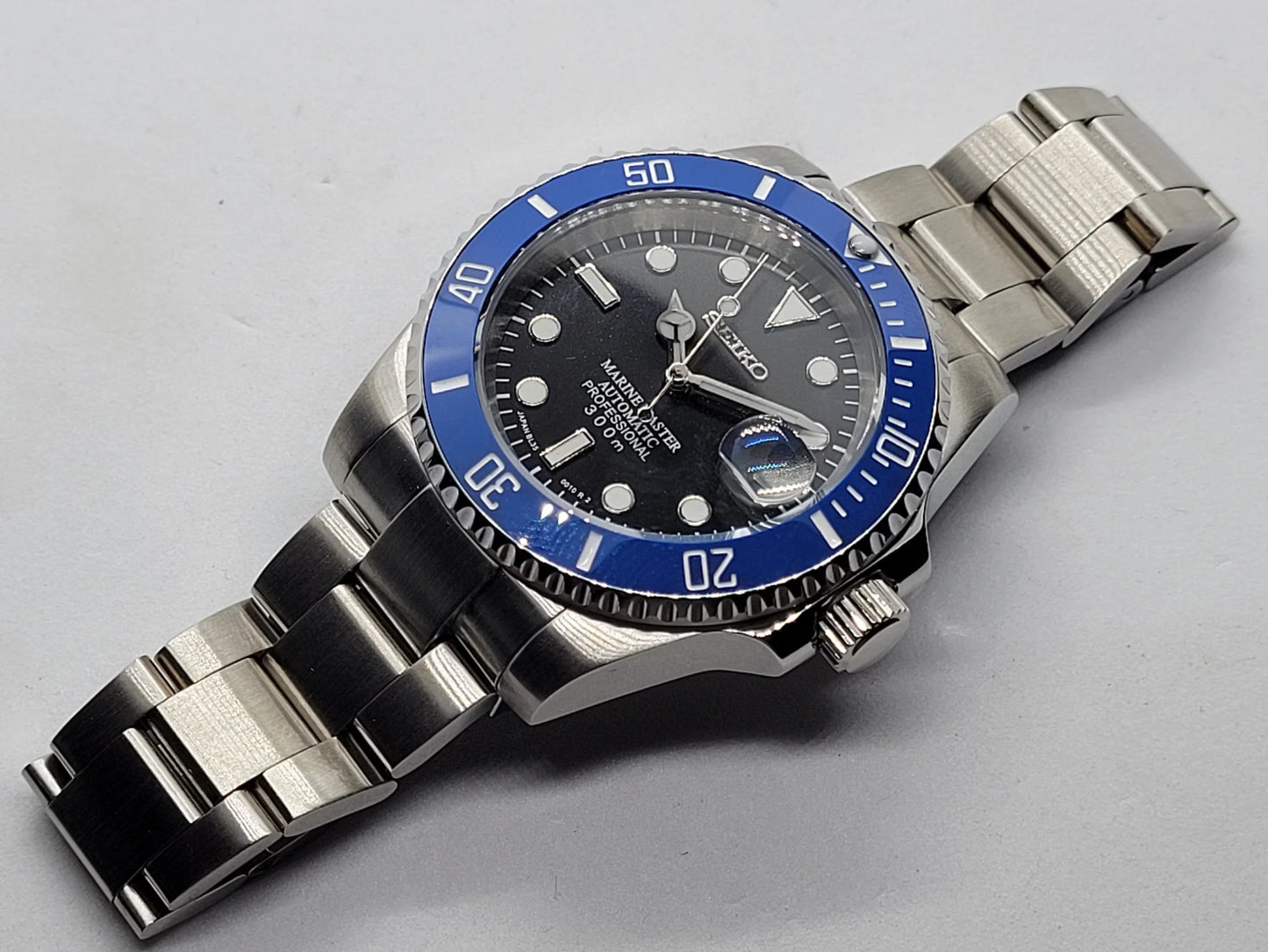 Seikomariner Blue and Black