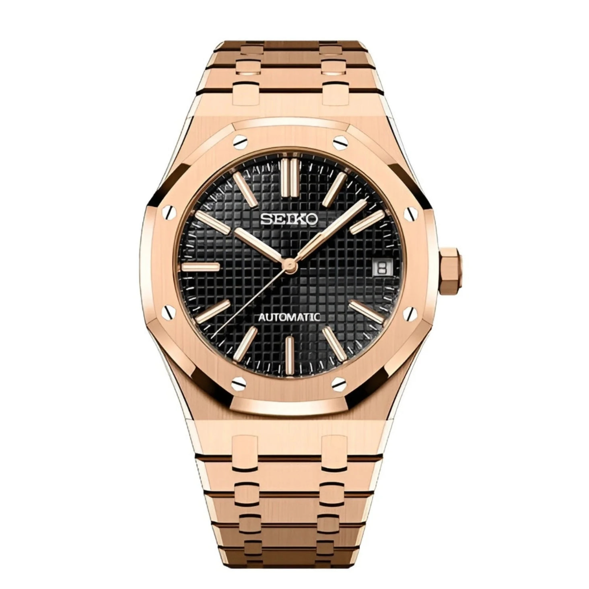 Royal Seikoak Rose Gold Black