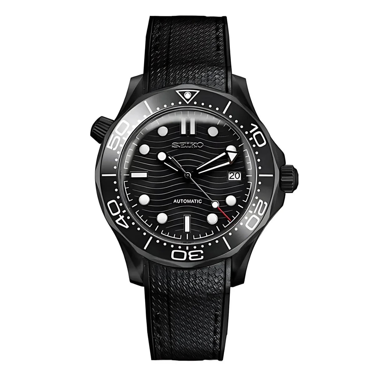 Seikomaster Triple Black
