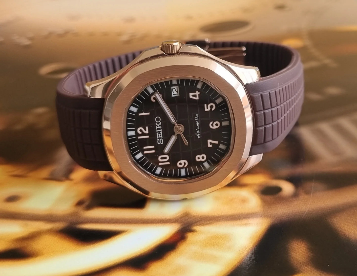 Seikonaut Rose Gold Brown