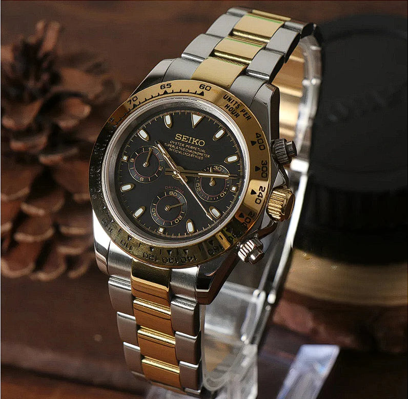 Seitona Silver Gold Back