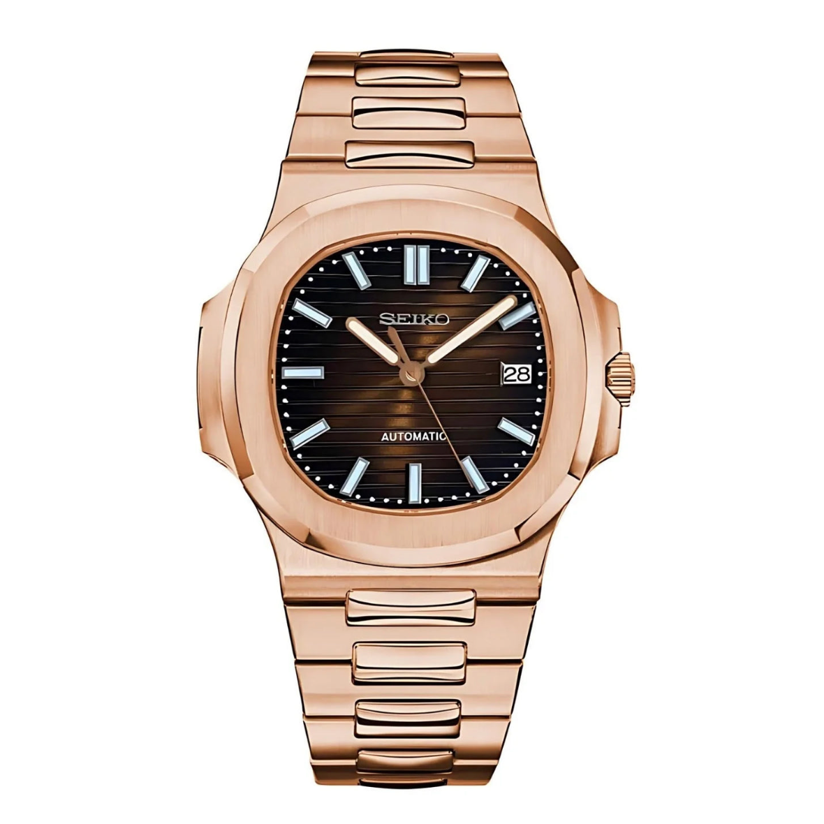 Nautiko Rose Gold Brown