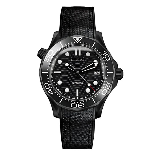Seikomaster Triple Black