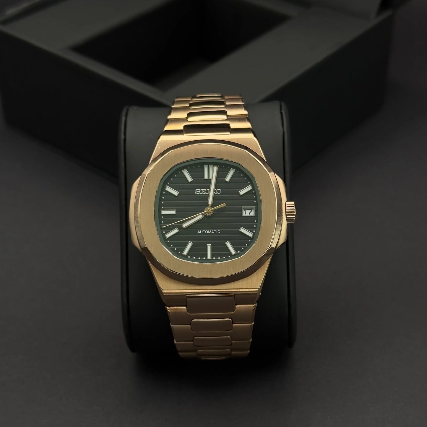 Nautiko Rose Gold Black